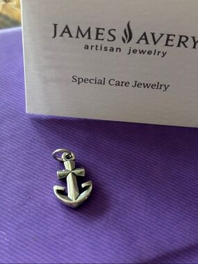 James Avery Retired Sterling Silver Anchor Charm